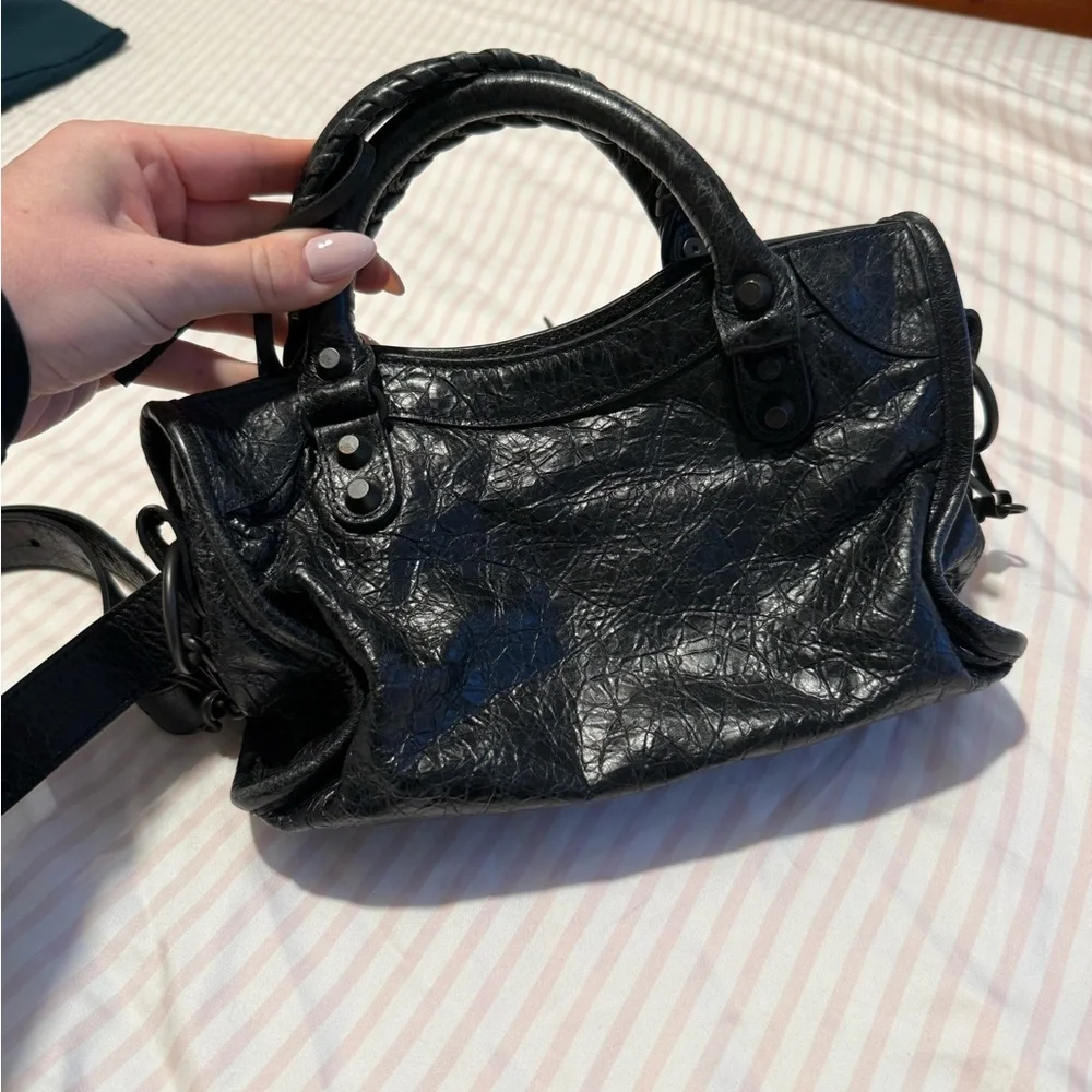 Balenciaga Black Classic City Mini